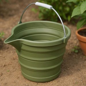 14 Foldable Garden Bucket with Spout for Watering Plants and Gardening Tasks