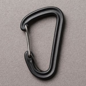 27 Compact Wire Gate Carabiner for Running Cycling and Light Gear