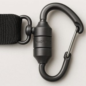 28 Magnetic Quick Release Carabiner Clip for Easy One Handed Access